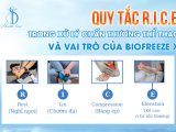 QUY TẮC R.I.C.E TRONG XỬ LÝ CHẤN THƯƠNG THỂ THAO VÀ VAI TRÒ CỦA BIOFREEZE X