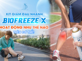 XỊT GIẢM ĐAU NHANH BIOFREEZE X HOẠT ĐỘNG NHƯ THẾ NÀO TRÊN CƠ THỂ?