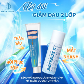 BỘ ĐÔI GIẢM ĐAU - GIẢM SƯNG 2 TÁC ĐỘNG MÁT TỨC THÌ - THẨM THẤU SÂU LÂU DÀI