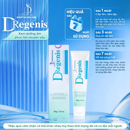 Kem Dưỡng Ẩm Phục Hồi Chuyên Sâu D REGENIS 