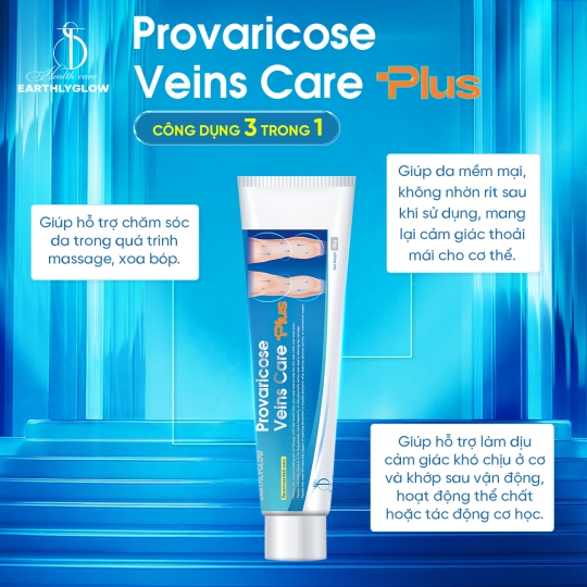Kem Thoa Provaricose Veins Care Plus – Tuýp 65g