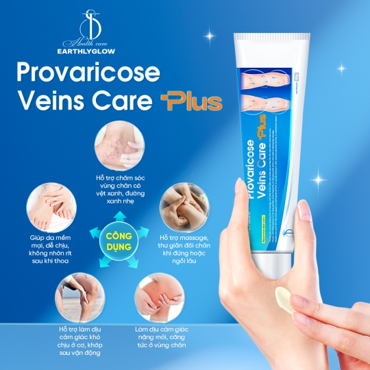 Kem Thoa Provaricose Veins Care Plus – Tuýp 65g